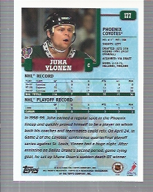 A2320- 1999-00 Topps Hockey Card #s 1-250 +Rookies -You Pick- 15+ FREE US SHIP - Bild 341 von 487