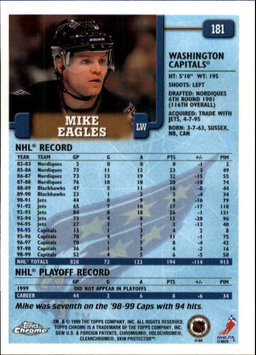 A2320- 1999-00 Topps Hockey Card #s 1-250 +Rookies -You Pick- 15+ FREE US SHIP - Bild 349 von 487