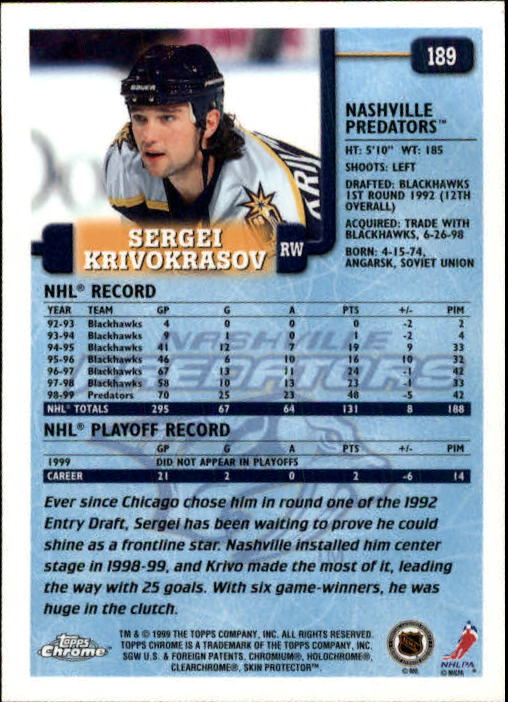 A2320- 1999-00 Topps Hockey Card #s 1-250 +Rookies -You Pick- 15+ FREE US SHIP - Bild 365 von 487