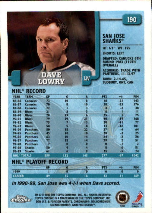 A2320- 1999-00 Topps Hockey Card #s 1-250 +Rookies -You Pick- 15+ FREE US SHIP - Bild 367 von 487