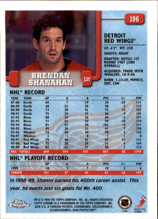 A2320- 1999-00 Topps Hockey Card #s 1-250 +Rookies -You Pick- 15+ FREE US SHIP - Bild 379 von 487