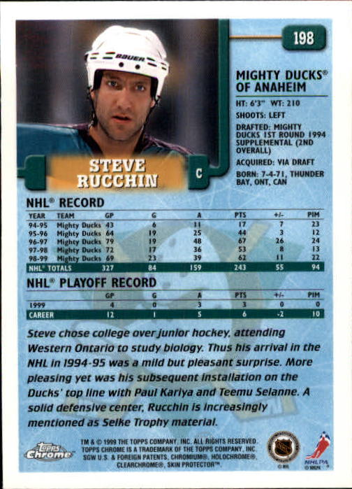 A2320- 1999-00 Topps Hockey Card #s 1-250 +Rookies -You Pick- 15+ FREE US SHIP - Bild 383 von 487