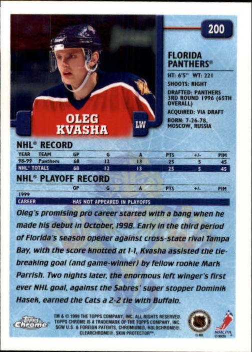 A2320- 1999-00 Topps Hockey Card #s 1-250 +Rookies -You Pick- 15+ FREE US SHIP - Bild 387 von 487