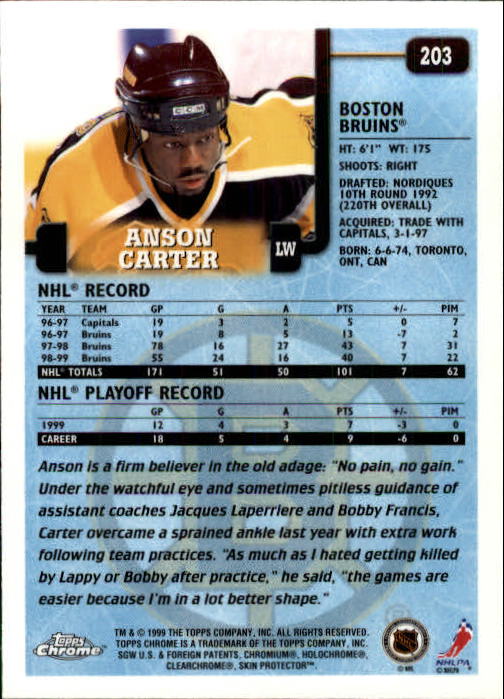 A2320- 1999-00 Topps Hockey Card #s 1-250 +Rookies -You Pick- 15+ FREE US SHIP - Bild 393 von 487