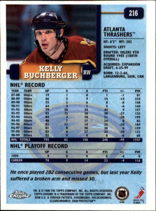 A2320- 1999-00 Topps Hockey Card #s 1-250 +Rookies -You Pick- 15+ FREE US SHIP - Bild 419 von 487
