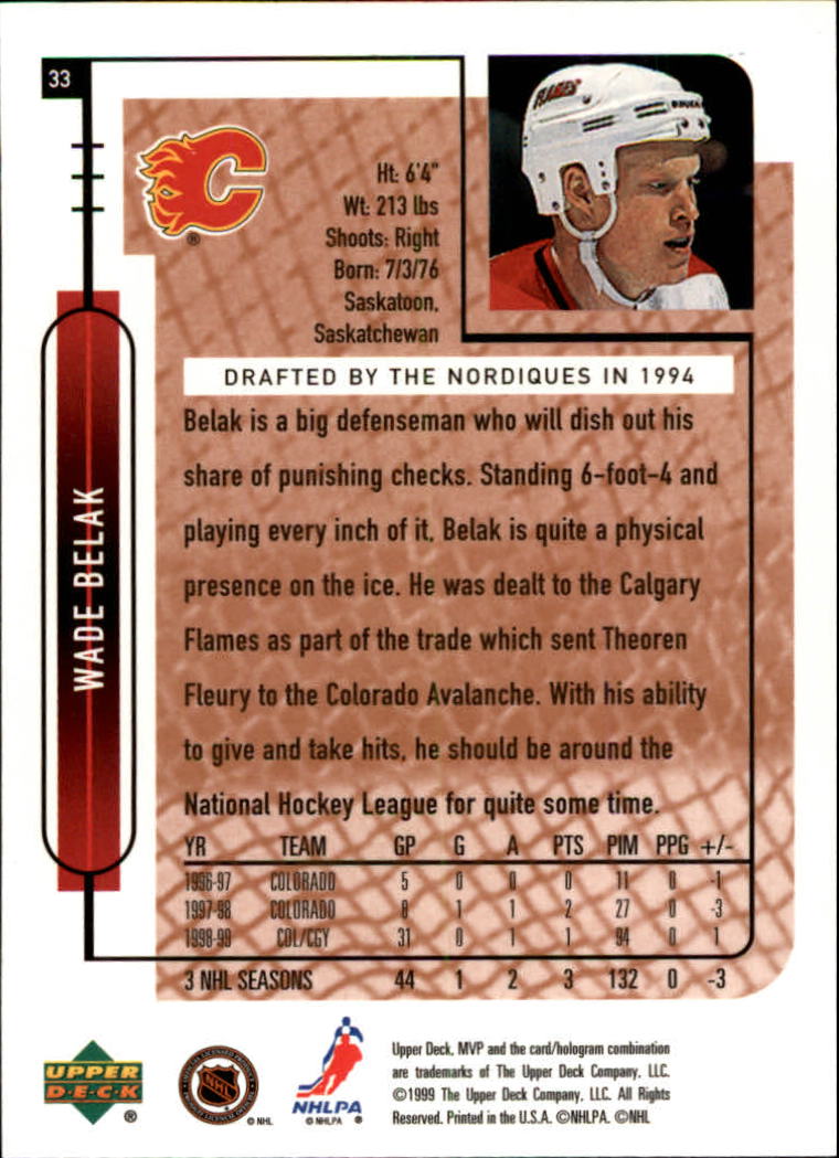 Alexei Zhamnov - Chicago Blackhawks (NHL Hockey Card) 1999-00 Upper Deck  Wayne Gretzky Hockey # 44 Mint