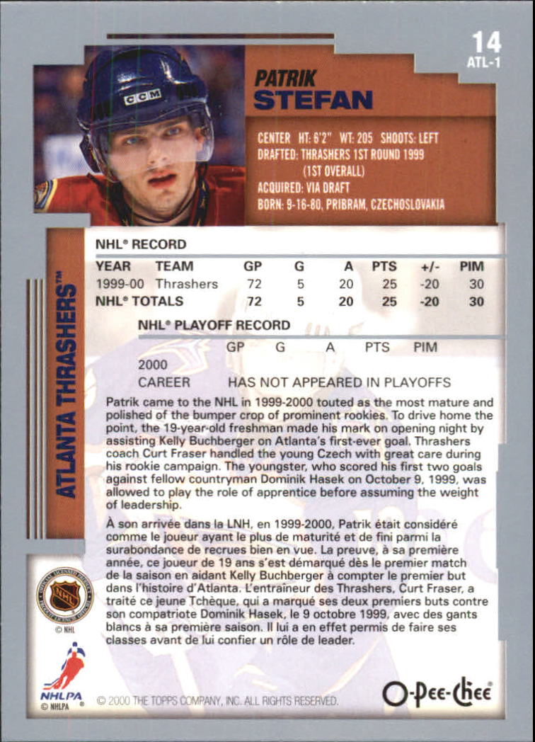 B0136- 2000-01 O-Pee-Chee Hockey Card #s 1-330 -You Pick- 15+ FREE US SHIP