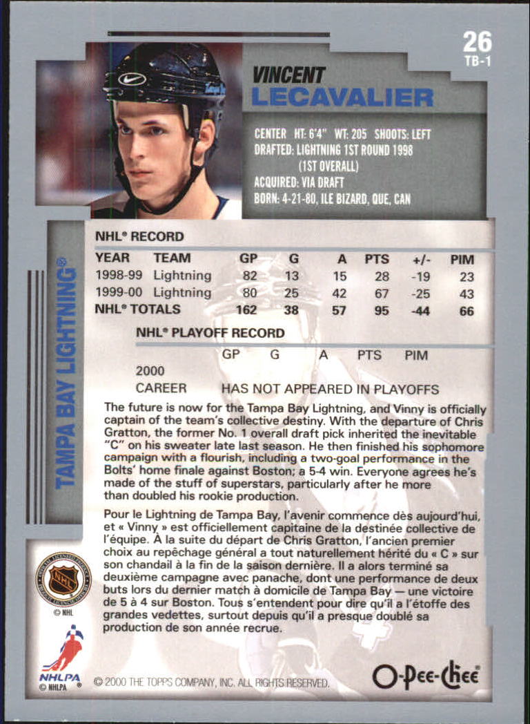 B0136- 2000-01 O-Pee-Chee Hockey Card #s 1-330 -You Pick- 15+ FREE US SHIP