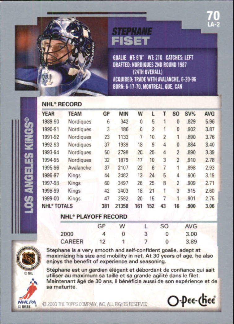 B0136- 2000-01 O-Pee-Chee Hockey Card #s 1-330 -You Pick- 15+ FREE US SHIP