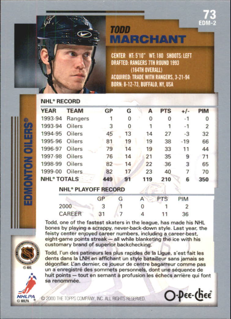 B0136- 2000-01 O-Pee-Chee Hockey Card #s 1-330 -You Pick- 15+ FREE US SHIP