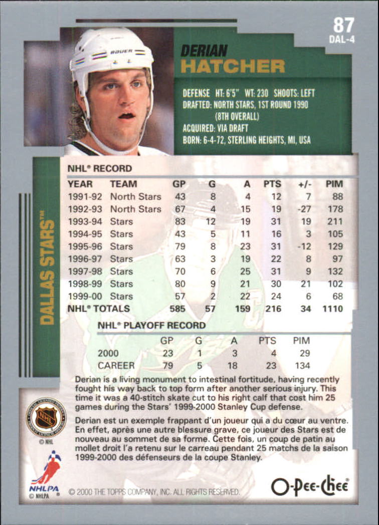 B0136- 2000-01 O-Pee-Chee Hockey Card #s 1-330 -You Pick- 15+ FREE US SHIP