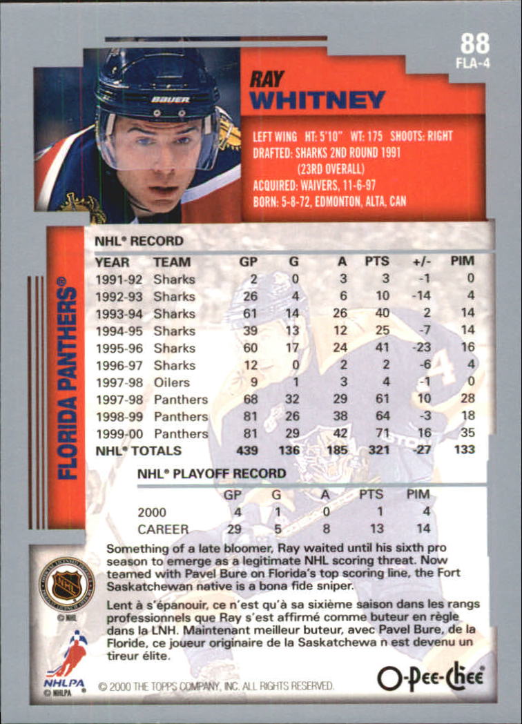 B0136- 2000-01 O-Pee-Chee Hockey Card #s 1-330 -You Pick- 15+ FREE US SHIP