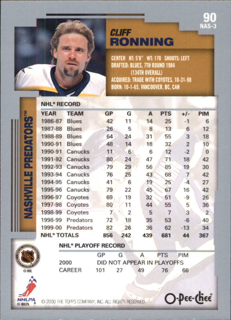 B0136- 2000-01 O-Pee-Chee Hockey Card #s 1-330 -You Pick- 15+ FREE US SHIP