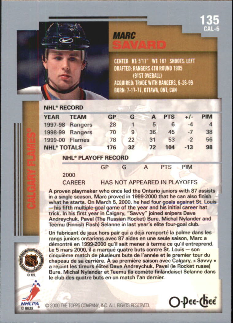 B0136- 2000-01 O-Pee-Chee Hockey Card #s 1-330 -You Pick- 15+ FREE US SHIP