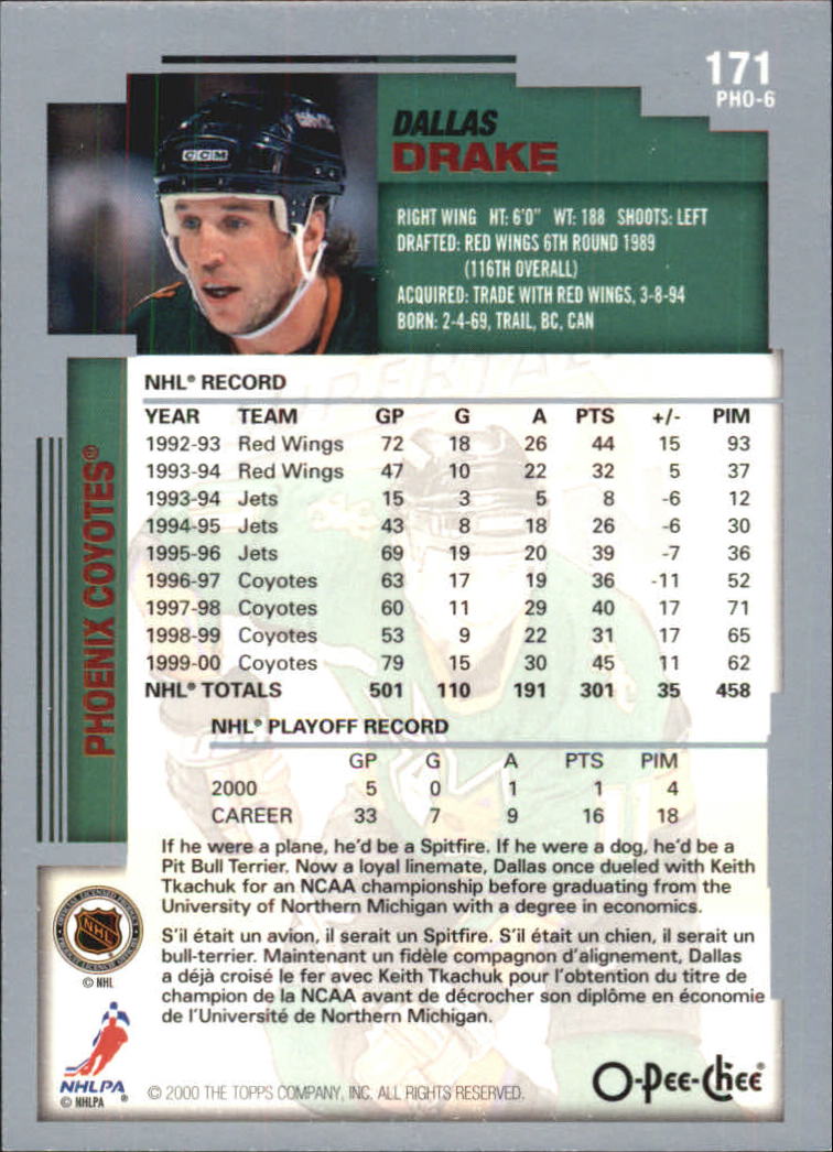 B0136- 2000-01 O-Pee-Chee Hockey Card #s 1-330 -You Pick- 15+ FREE US SHIP