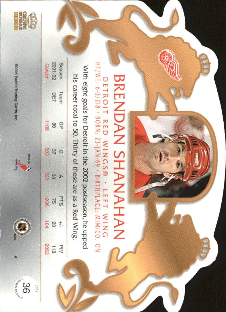 2002-03 Pacific Crown Royale - #76 Johan Hedberg