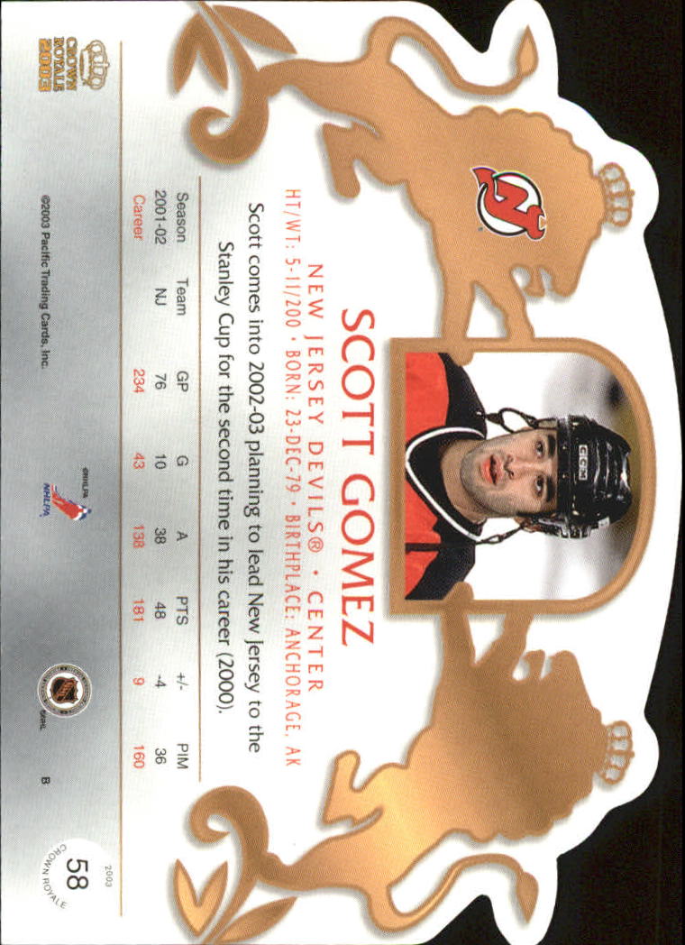 2002-03 Pacific Crown Royale - #76 Johan Hedberg