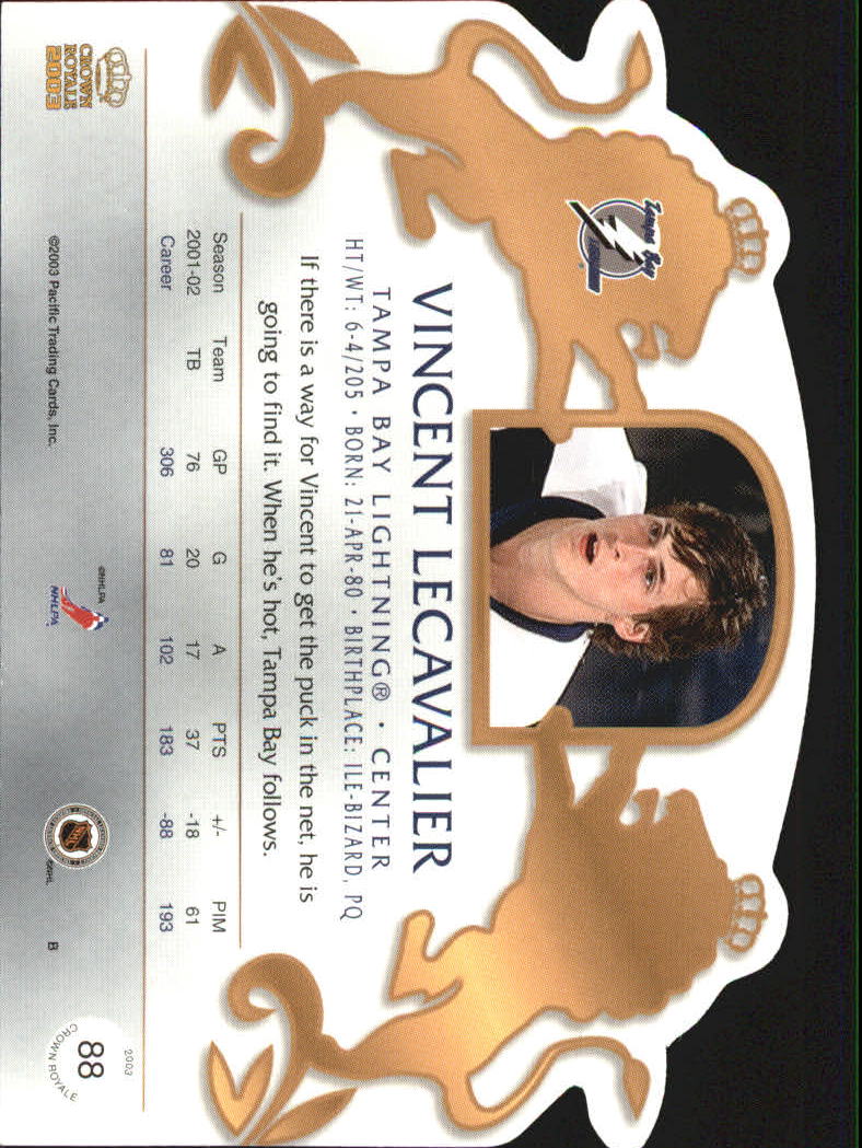 2002-03 Pacific Crown Royale - #76 Johan Hedberg