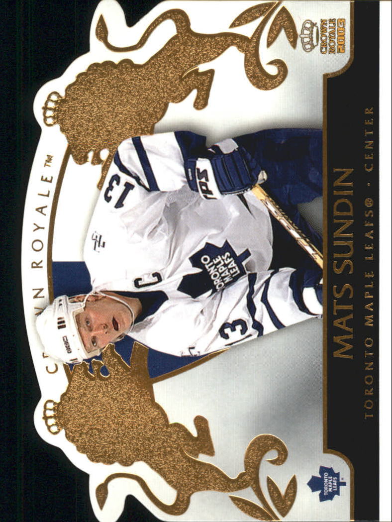 2002-03 Pacific Crown Royale - #76 Johan Hedberg