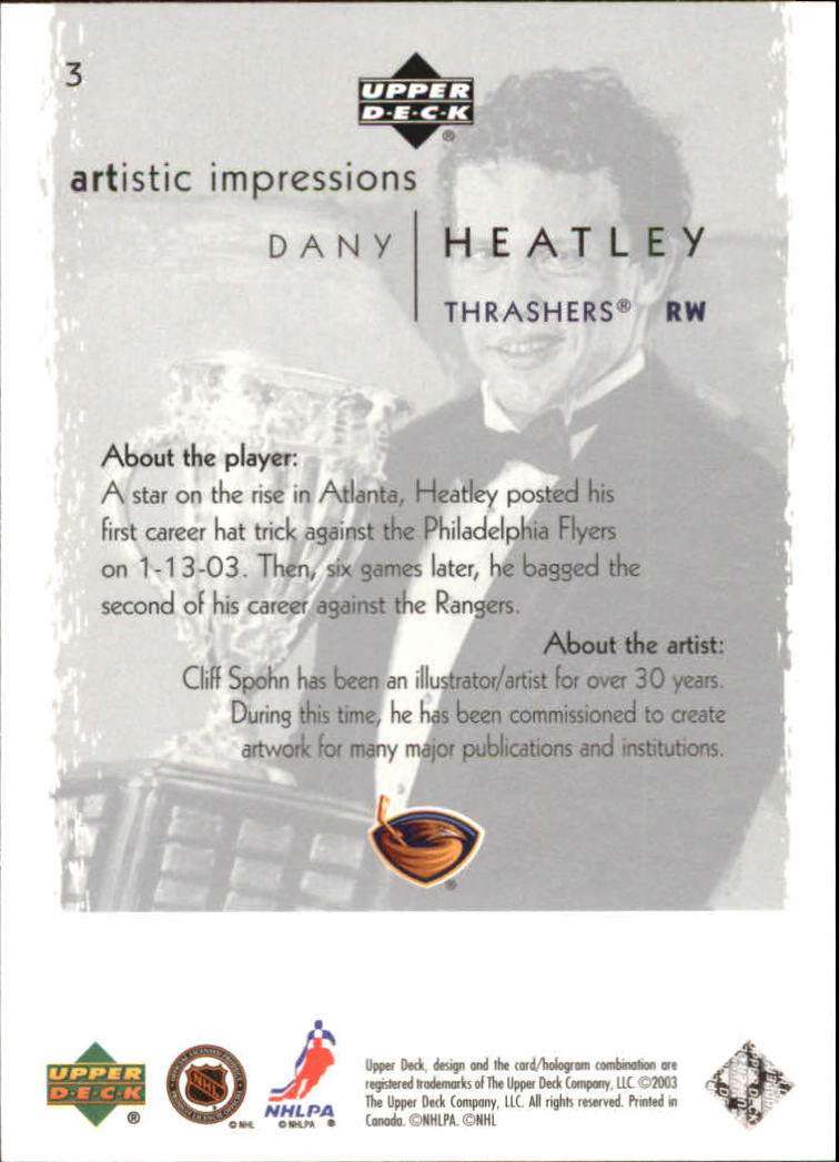 2002-03 Upper Deck Artistic Impressions - #70 Alex Kovalev