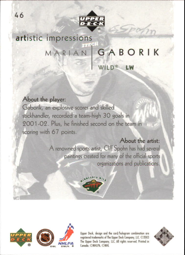 2002-03 Upper Deck Artistic Impressions - #70 Alex Kovalev