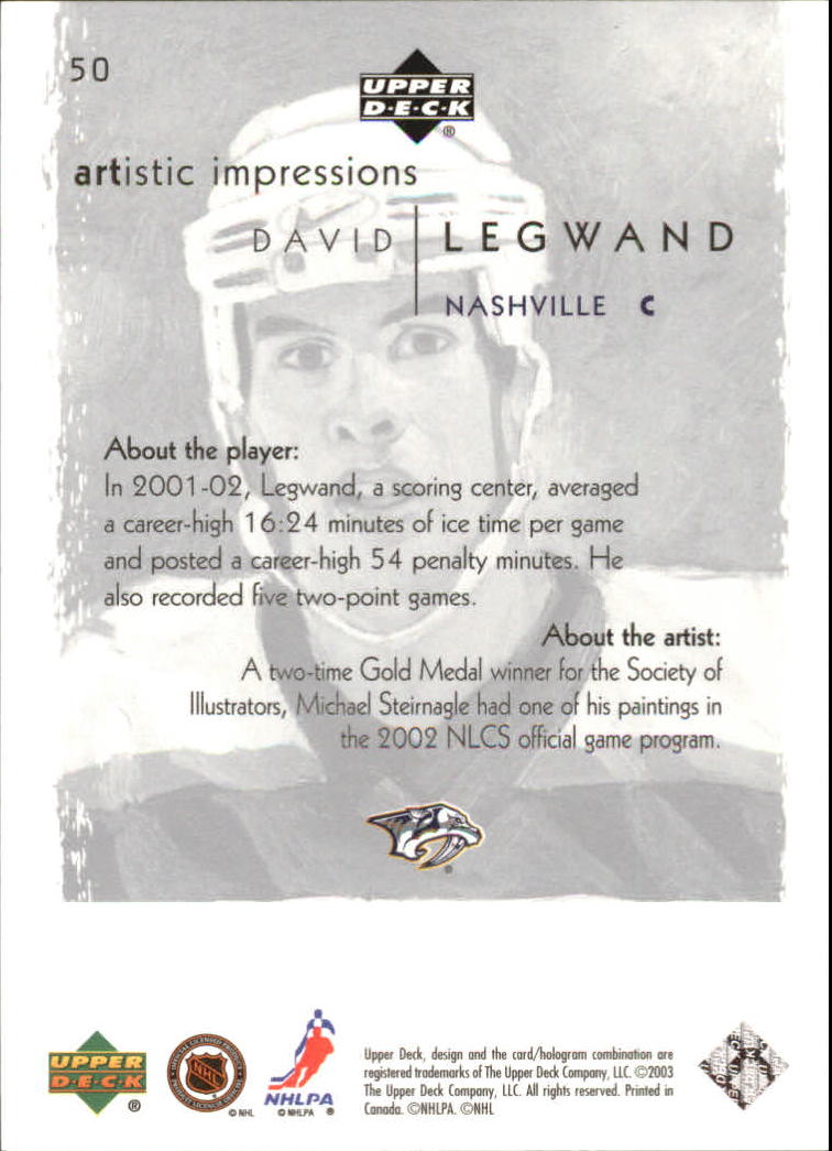 2002-03 Upper Deck Artistic Impressions - #70 Alex Kovalev