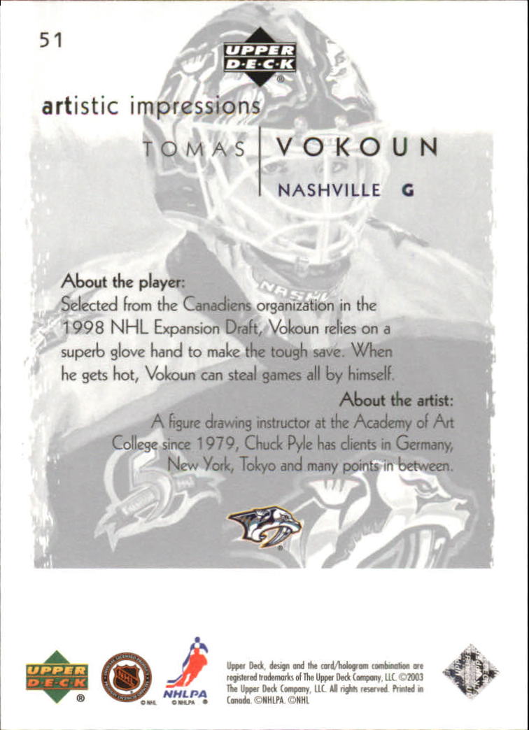 2002-03 Upper Deck Artistic Impressions - #70 Alex Kovalev