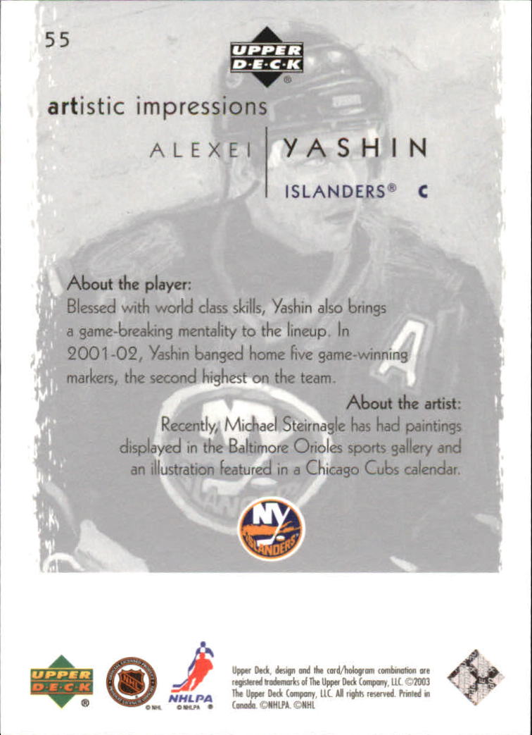 2002-03 Upper Deck Artistic Impressions - #70 Alex Kovalev