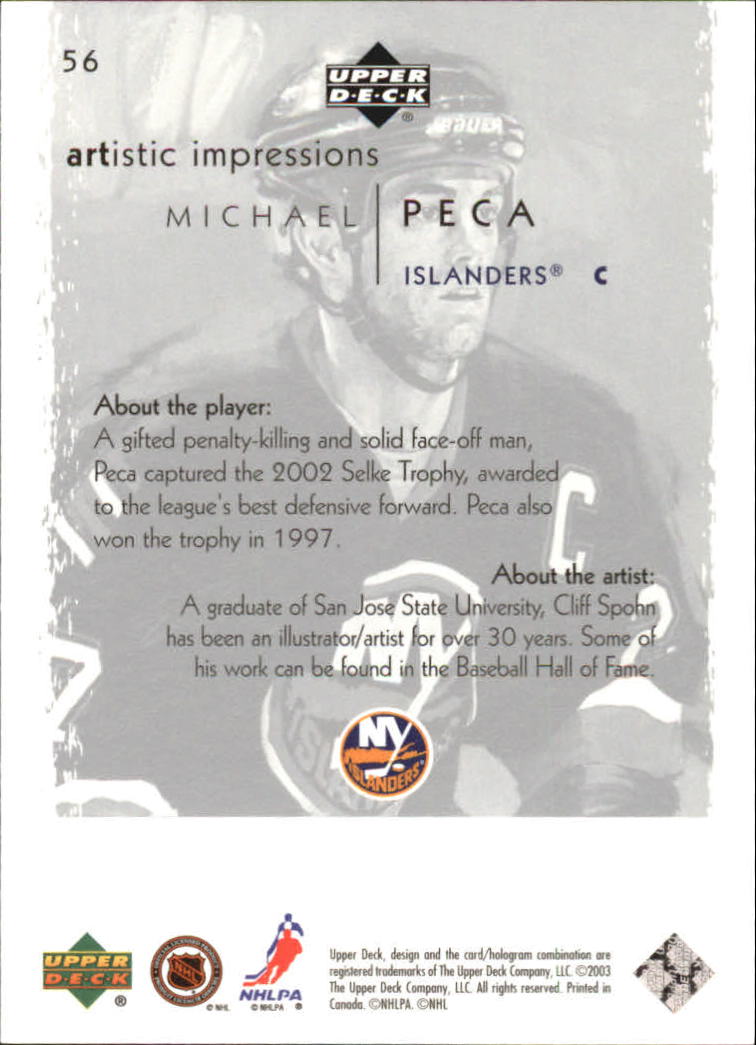 2002-03 Upper Deck Artistic Impressions - #70 Alex Kovalev