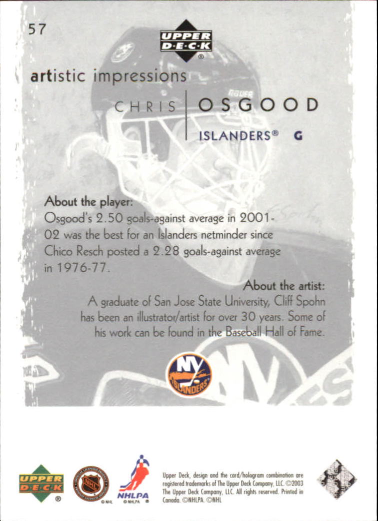 2002-03 Upper Deck Artistic Impressions - #70 Alex Kovalev