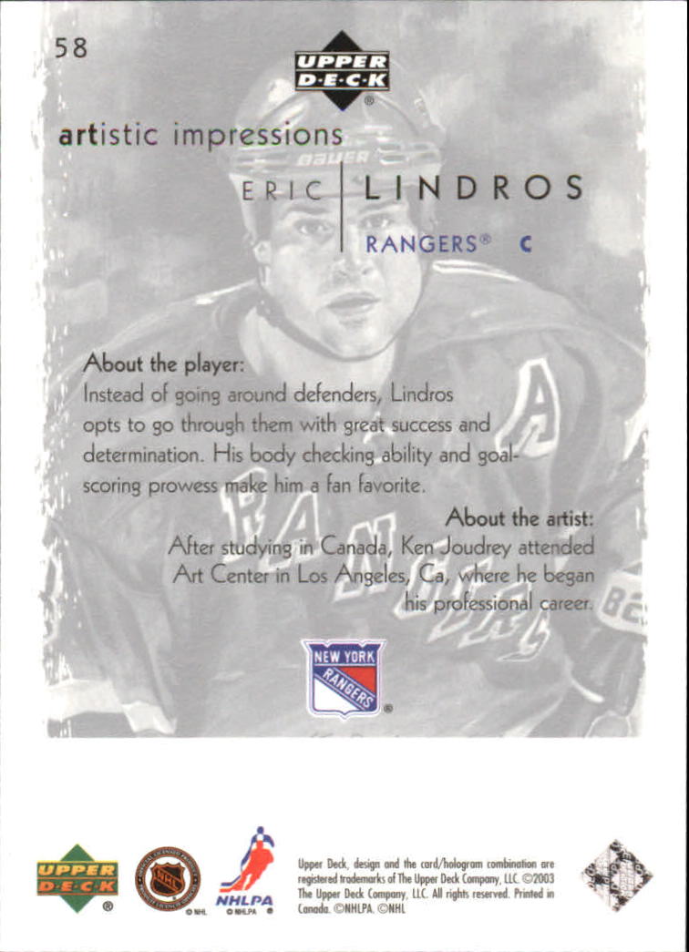 2002-03 Upper Deck Artistic Impressions - #70 Alex Kovalev