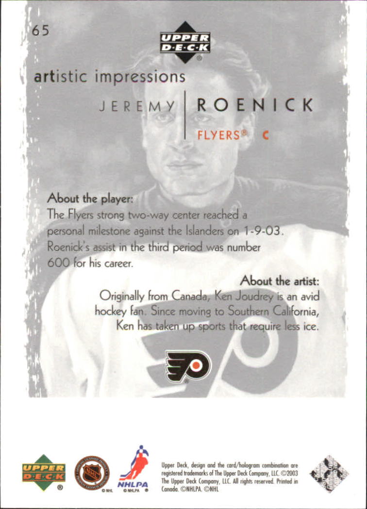 2002-03 Upper Deck Artistic Impressions - #70 Alex Kovalev