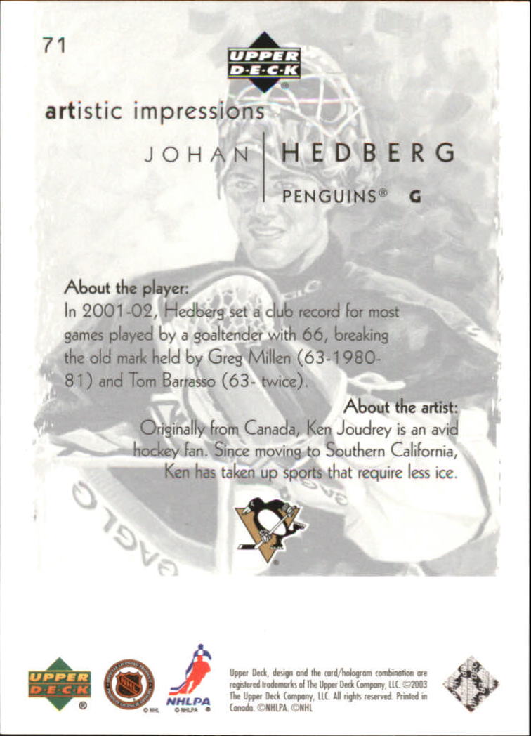 2002-03 Upper Deck Artistic Impressions - #70 Alex Kovalev