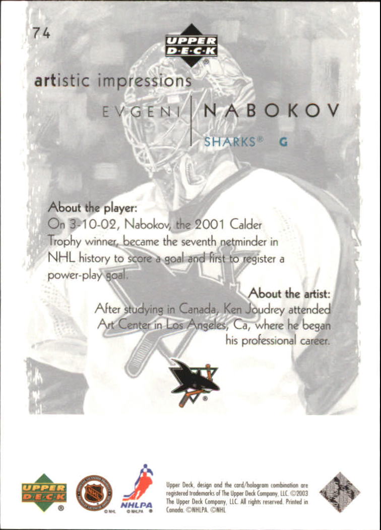 2002-03 Upper Deck Artistic Impressions - #70 Alex Kovalev