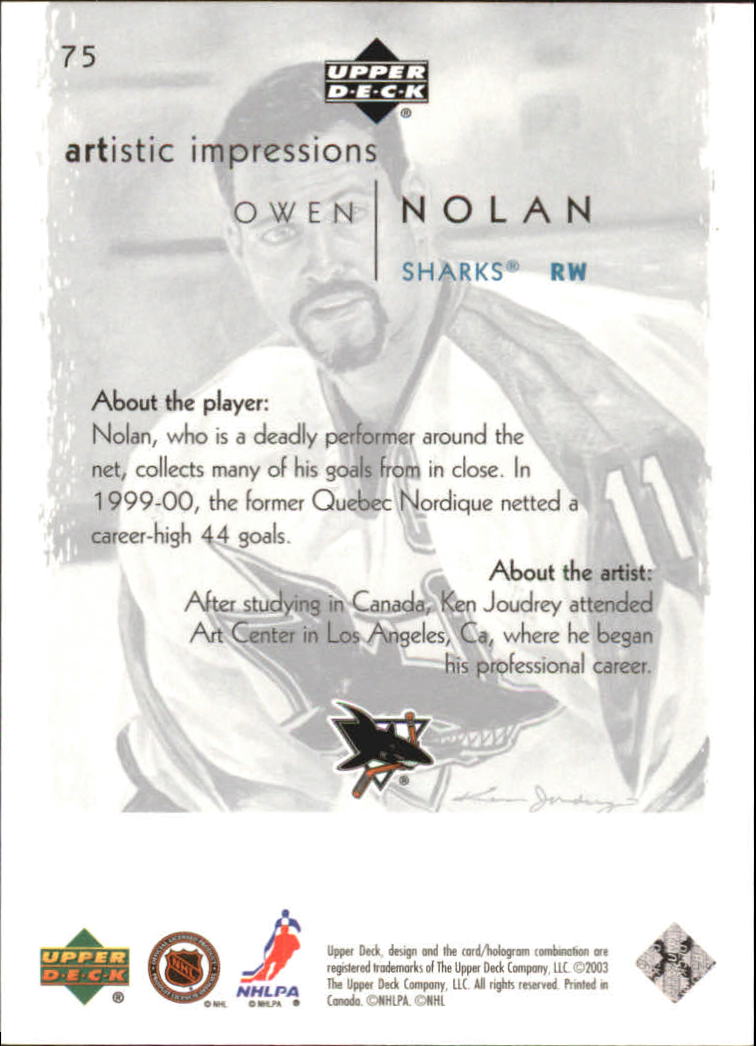 2002-03 Upper Deck Artistic Impressions - #70 Alex Kovalev