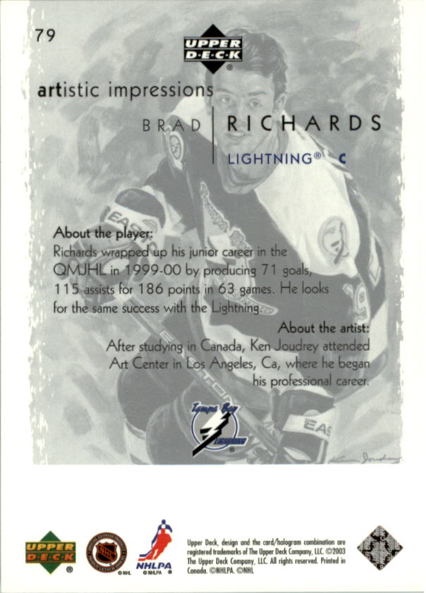 2002-03 Upper Deck Artistic Impressions - #70 Alex Kovalev