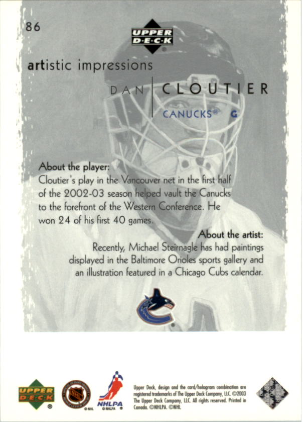 2002-03 Upper Deck Artistic Impressions - #70 Alex Kovalev