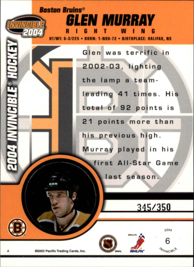 A8813- 2003-04 Pacific Invincible blau HK #S 1-125 -Sie wählen- 15+ KOSTENLOSER US-VERSAND - Bild 11 von 203