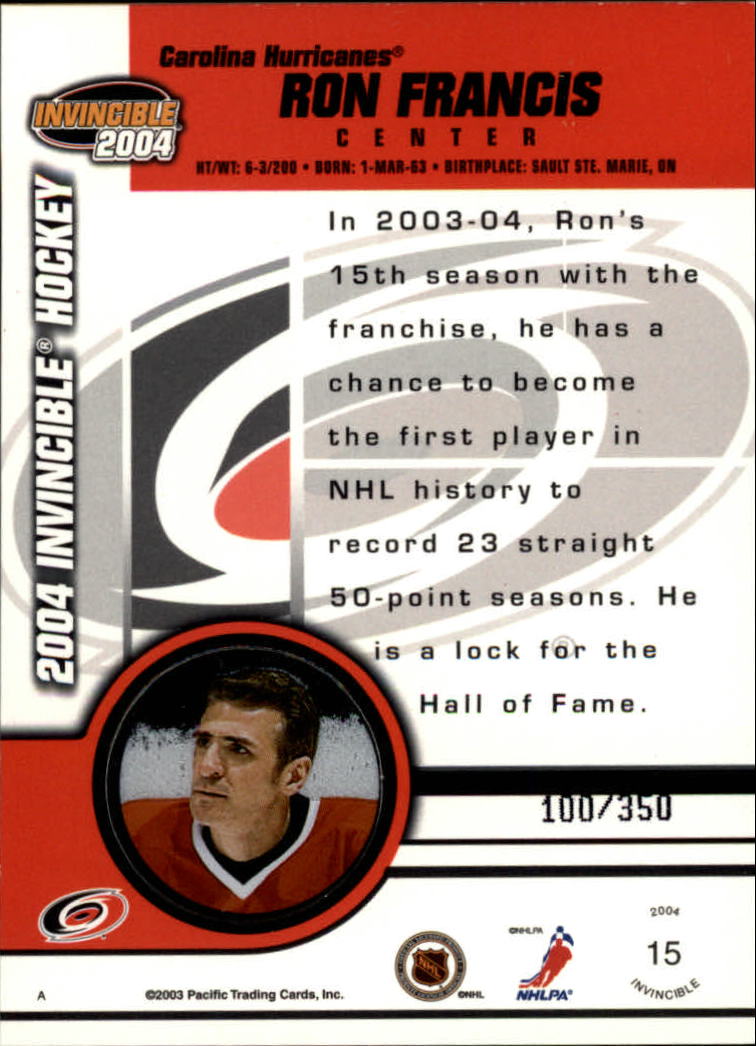 A8813- 2003-04 Pacific Invincible blau HK #S 1-125 -Sie wählen- 15+ KOSTENLOSER US-VERSAND - Bild 21 von 203