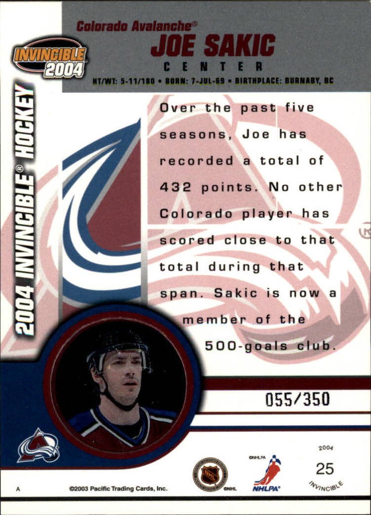 A8813- 2003-04 Pacific Invincible blau HK #S 1-125 -Sie wählen- 15+ KOSTENLOSER US-VERSAND - Bild 37 von 203