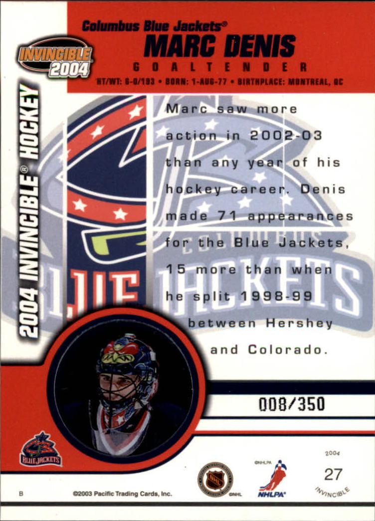 A8813- 2003-04 Pacific Invincible blau HK #S 1-125 -Sie wählen- 15+ KOSTENLOSER US-VERSAND - Bild 41 von 203