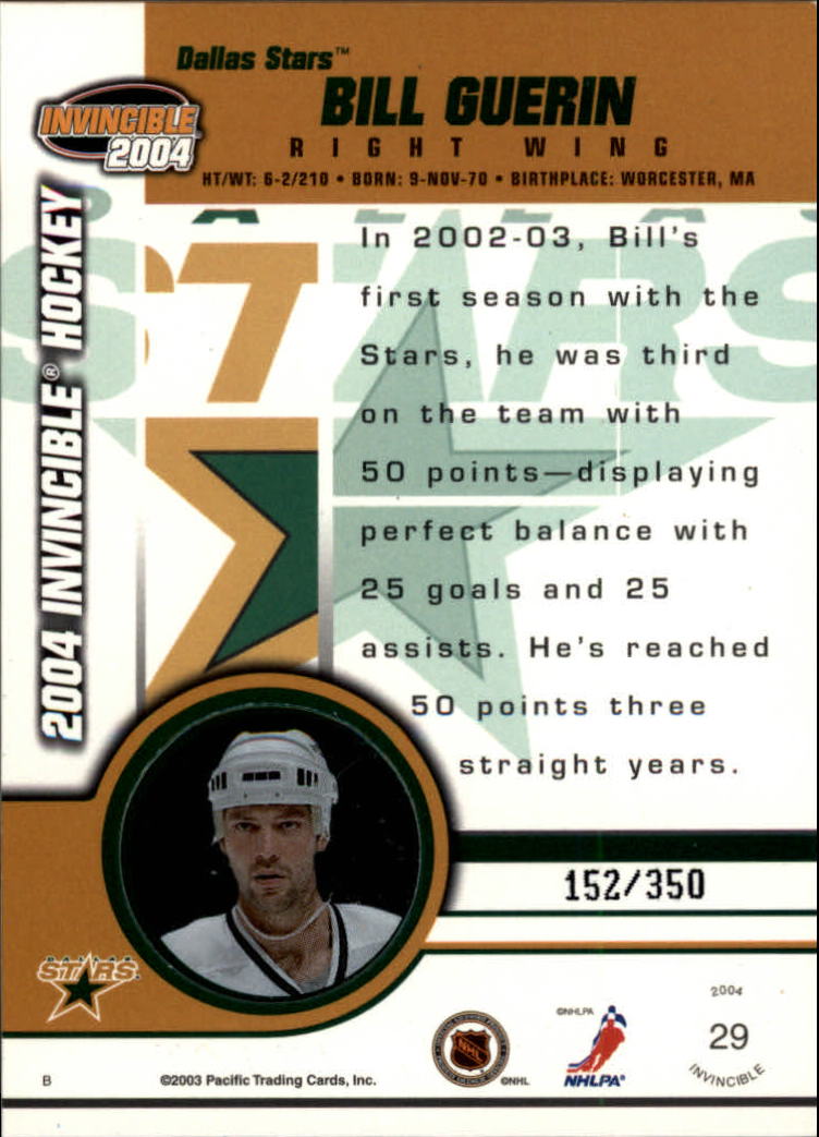 A8813- 2003-04 Pacific Invincible blau HK #S 1-125 -Sie wählen- 15+ KOSTENLOSER US-VERSAND - Bild 45 von 203