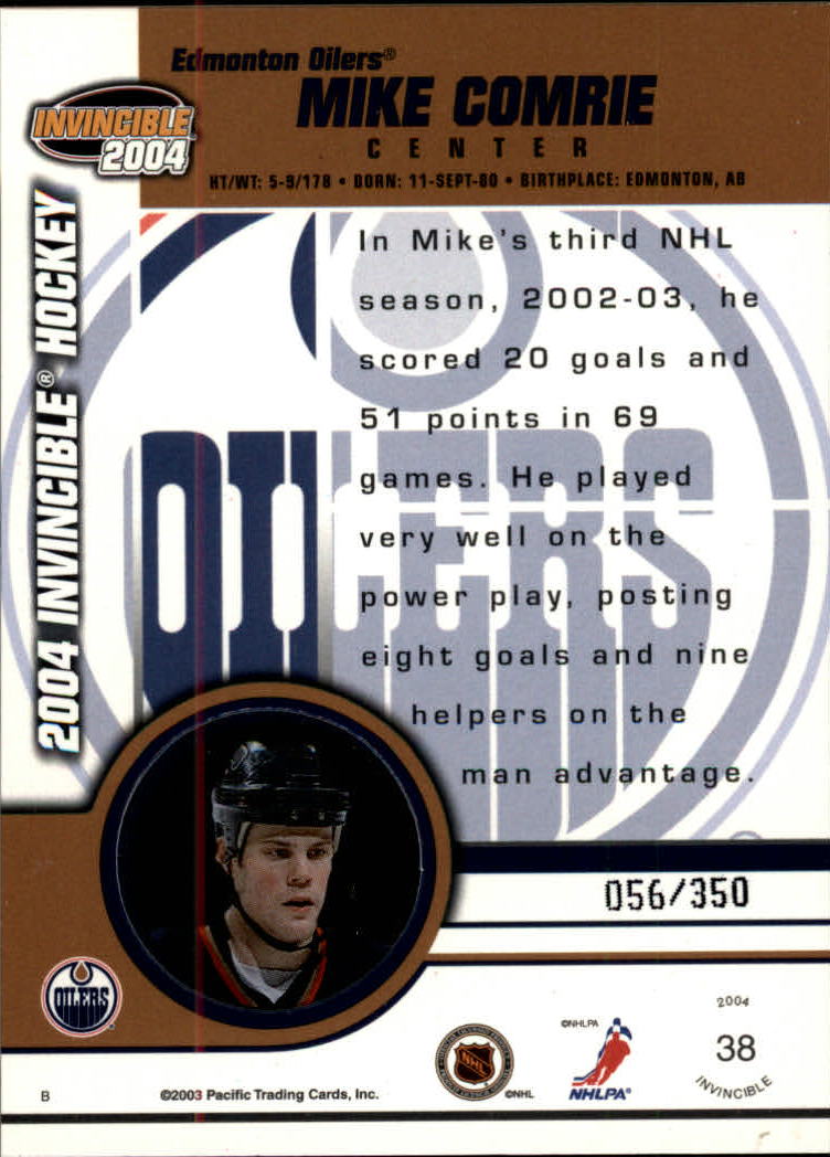 A8813- 2003-04 Pacific Invincible blau HK #S 1-125 -Sie wählen- 15+ KOSTENLOSER US-VERSAND - Bild 53 von 203