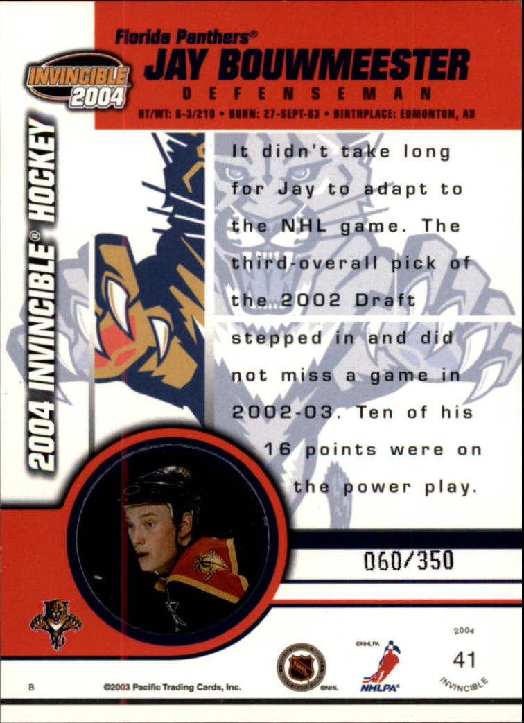 A8813- 2003-04 Pacific Invincible blau HK #S 1-125 -Sie wählen- 15+ KOSTENLOSER US-VERSAND - Bild 57 von 203