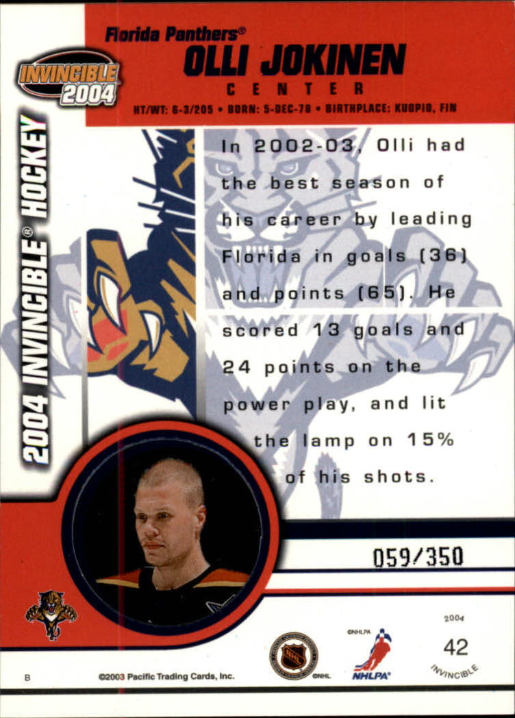 A8813- 2003-04 Pacific Invincible blau HK #S 1-125 -Sie wählen- 15+ KOSTENLOSER US-VERSAND - Bild 59 von 203