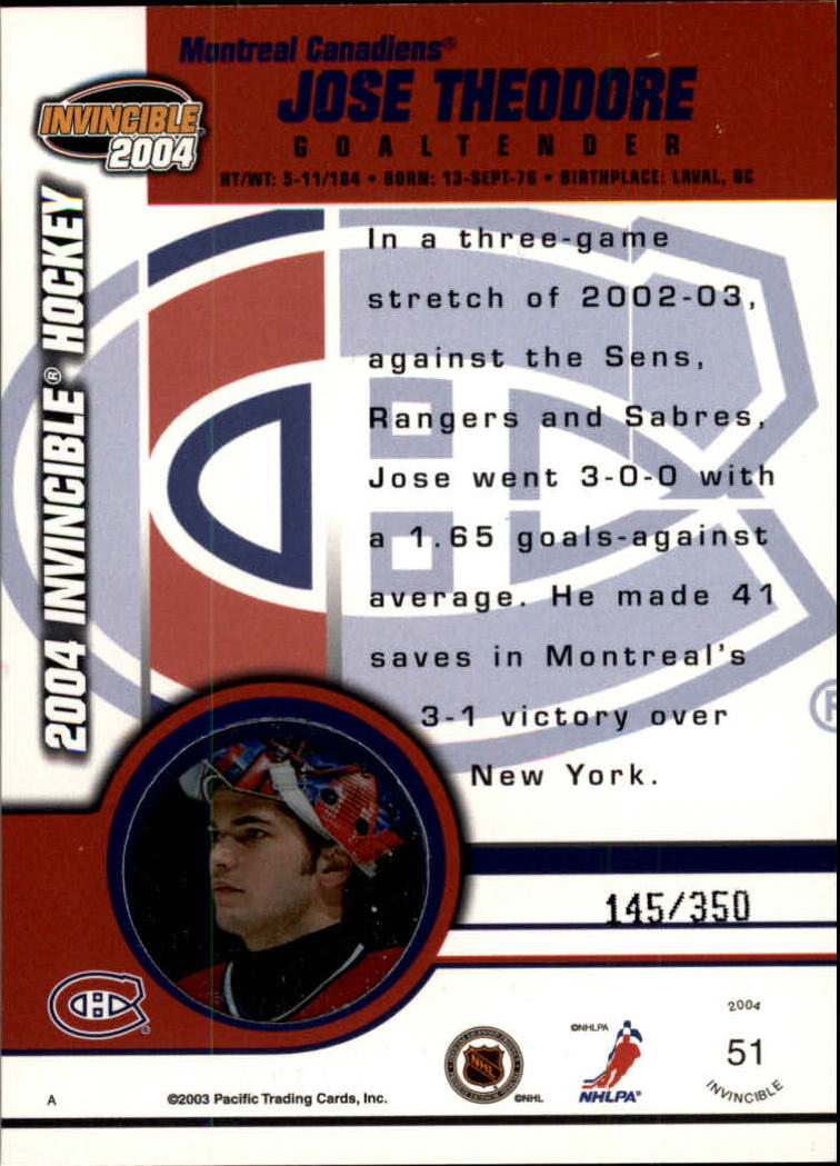 A8813- 2003-04 Pacific Invincible blau HK #S 1-125 -Sie wählen- 15+ KOSTENLOSER US-VERSAND - Bild 73 von 203