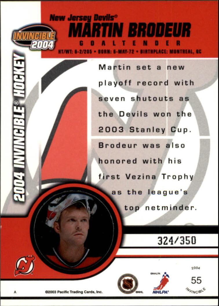 A8813- 2003-04 Pacific Invincible blau HK #S 1-125 -Sie wählen- 15+ KOSTENLOSER US-VERSAND - Bild 79 von 203