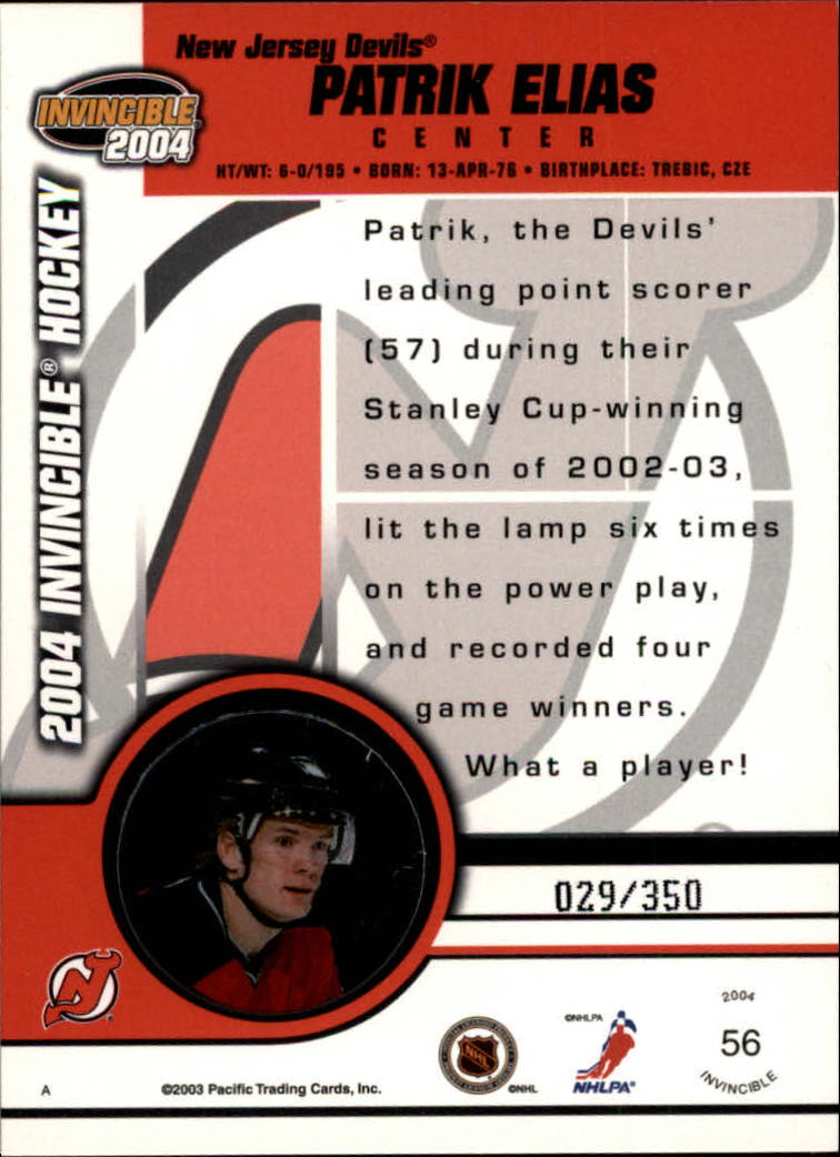 A8813- 2003-04 Pacific Invincible blau HK #S 1-125 -Sie wählen- 15+ KOSTENLOSER US-VERSAND - Bild 81 von 203