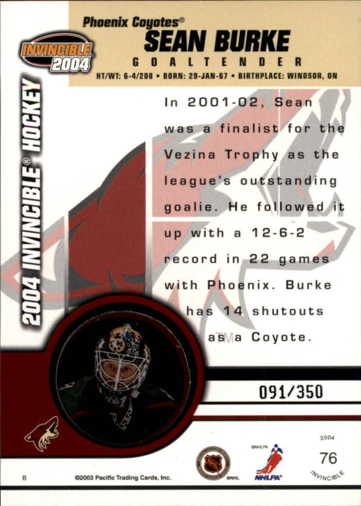 A8813- 2003-04 Pacific Invincible blau HK #S 1-125 -Sie wählen- 15+ KOSTENLOSER US-VERSAND - Bild 119 von 203