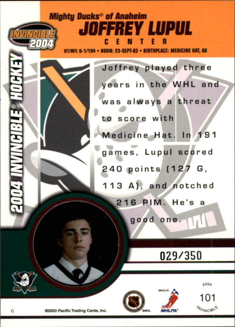 A8813- 2003-04 Pacific Invincible blau HK #S 1-125 -Sie wählen- 15+ KOSTENLOSER US-VERSAND - Bild 161 von 203